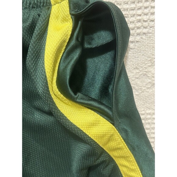 NCAA Oregon Ducks Nike Dri Fit Green Basketball Shorts Size L Drawstring Pockets - Picture 13 of 13